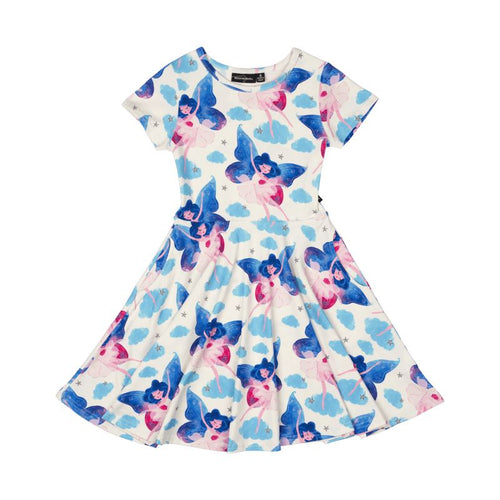 Rock Your Baby - Fairy Girls Waisted Dress