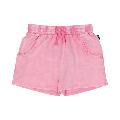 Rock Your Baby Pink Grunge Shorts Shorts Rock Your Baby 