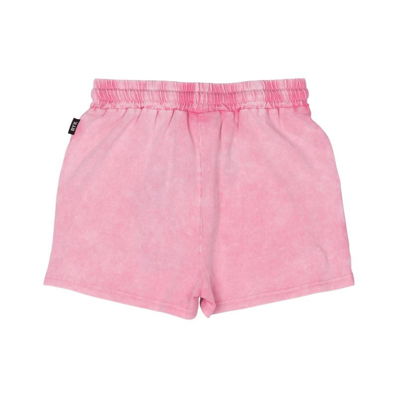 Rock Your Baby Pink Grunge Shorts Shorts Rock Your Baby 