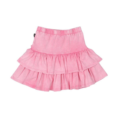 Rock Your Baby Pink Grunge Skirt Skirts Rock Your Baby 