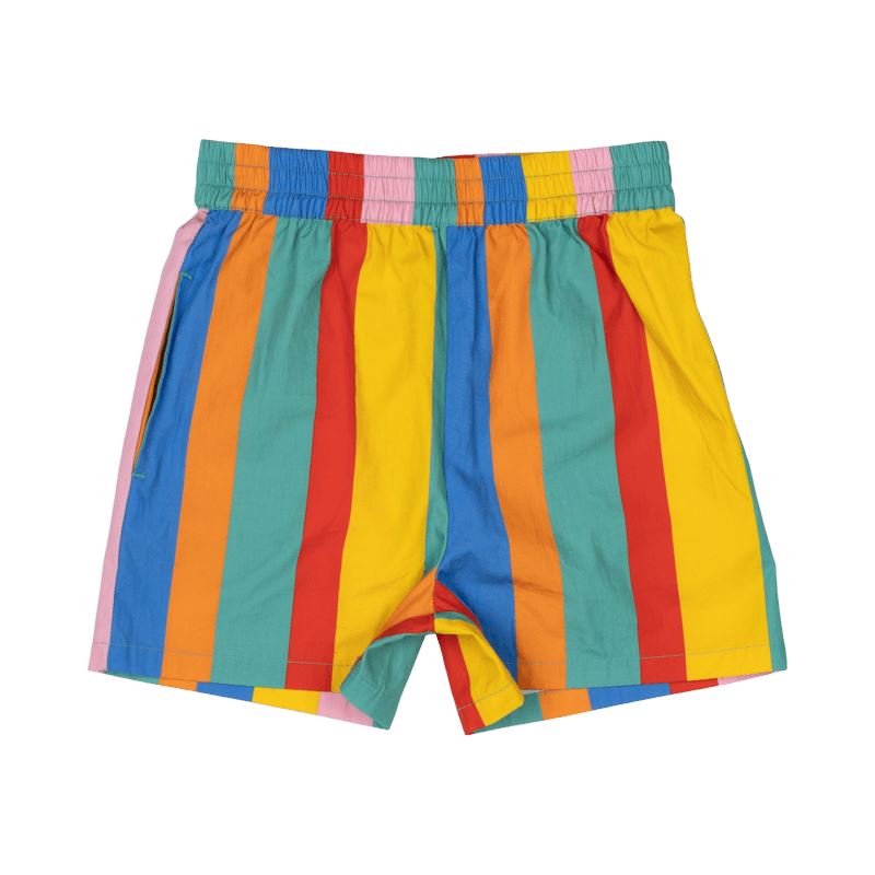 Rock Your Baby Rainbow Stripes Shorts Shorts Rock Your Baby 