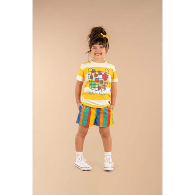 Rock Your Baby Rainbow Stripes Shorts Shorts Rock Your Baby 