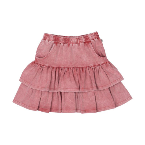 Rock Your Baby - Red Grunge Skirt