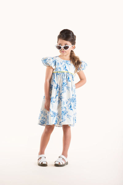 Rock Your Baby Summer Toile Dress Short Sleeve Dress Rock Your Baby 