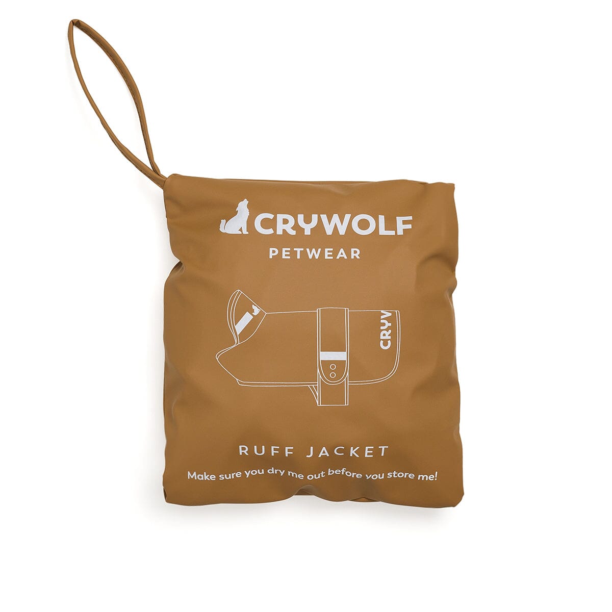 Ruff Jacket - Tan Dog Jacket Crywolf 
