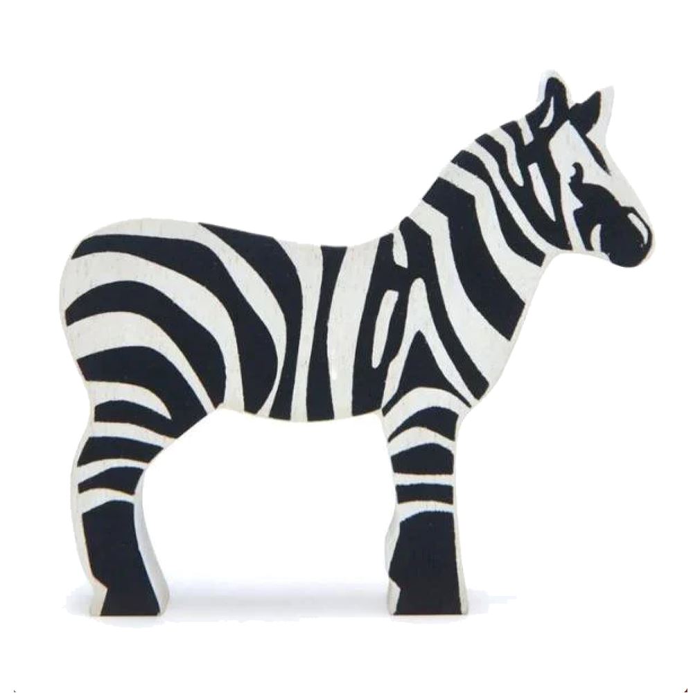 Safari Wooden Animal Wooden Toy Tender Leaf Toys Zebras 