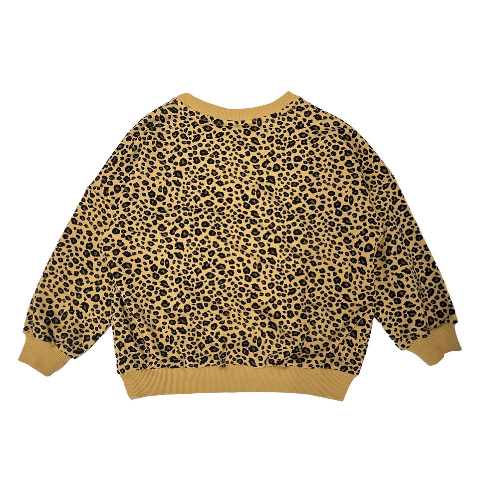 Sand Leopard Sweatshirt Jumper Rock Your Baby 