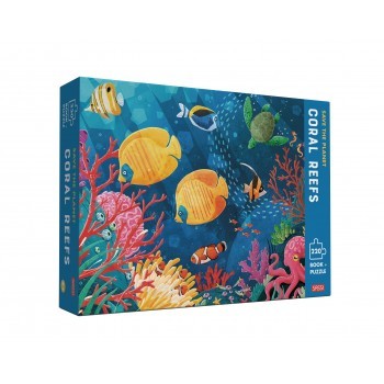 Save the Planet Puzzle - The Coral Reef 220 Pcs Puzzle Sassi 