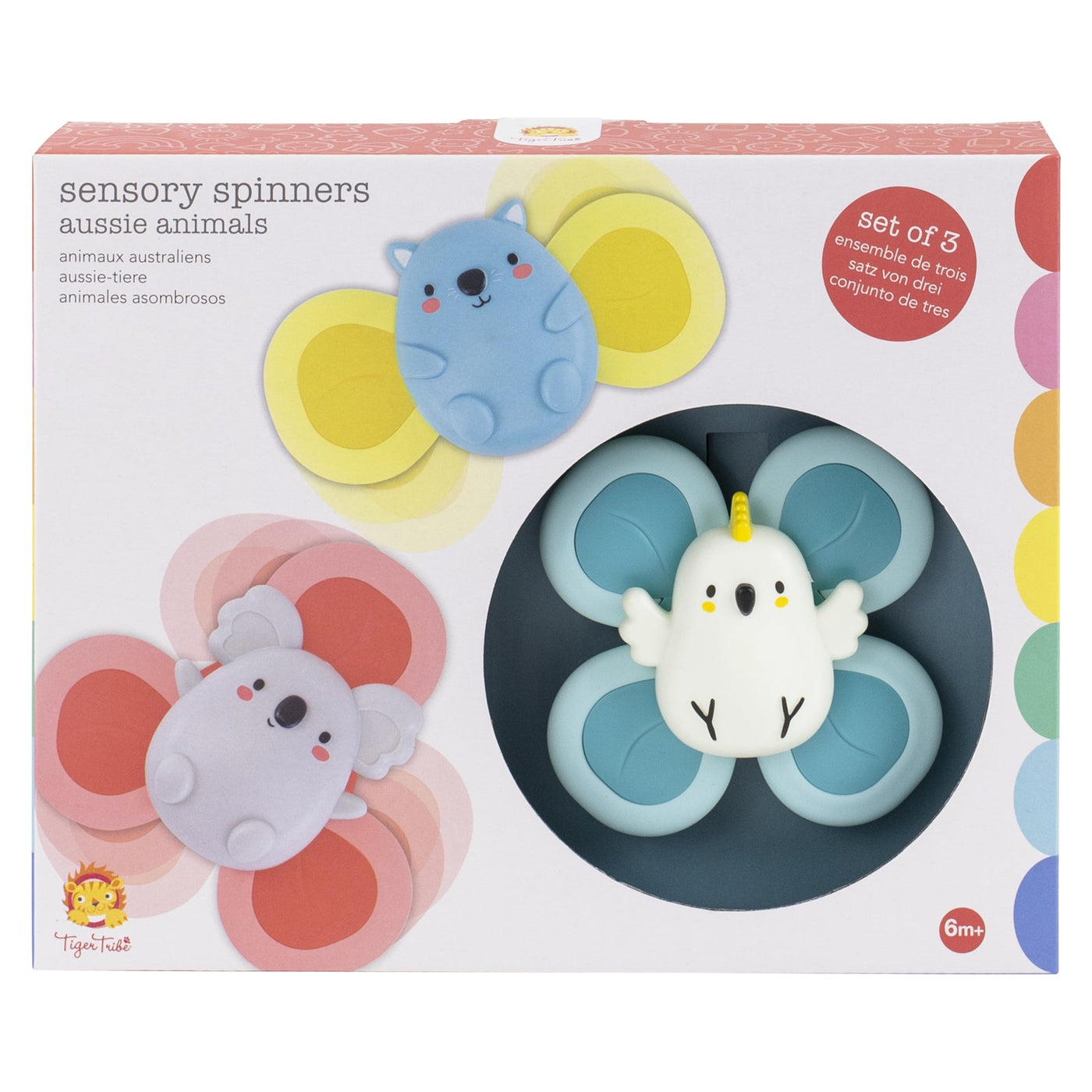 Sensory Spinners - Aussie Animals Sensory Toy Tiger Tribe 