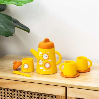 Silicone Tea Set - Sunny Days Toy Tiger Tribe 