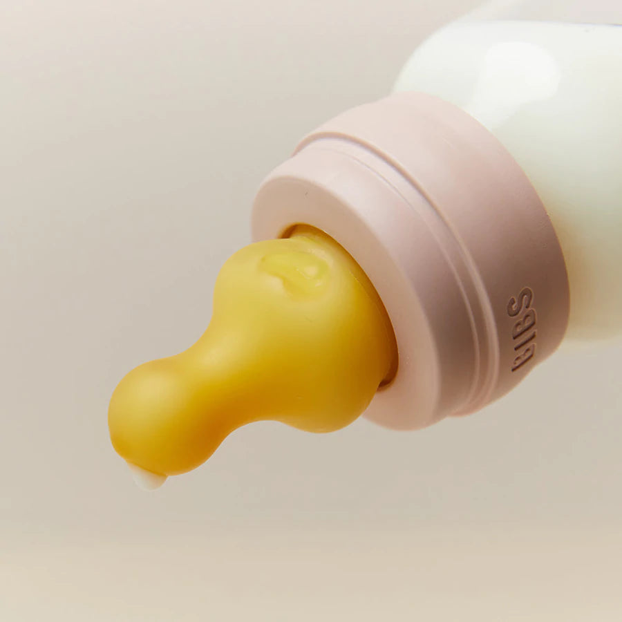 Slow Flow - Bottle Nipple (2pk) Latex Bottle BIBS Dummies 