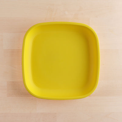 Small Flat Plate Feeding Re-Play Yellow 