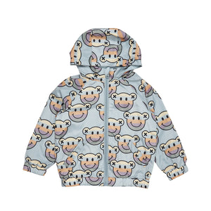 Huxbaby - Smile Bear Reversible Rain Jacket - HB412W23