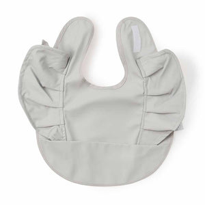 Snuggle Hunny - Snuggle Waterproof Bib- Dove Frill