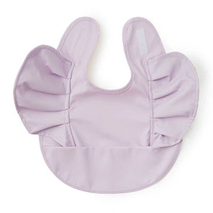 Snuggle Hunny - Snuggle Waterproof Bib- Lavender Frill