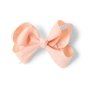 Snuggle Hunny - Bow Hair Clip - Peach