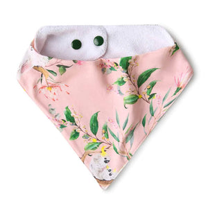 Snuggle Hunny - Organic Dribble Bib - Cockatoo