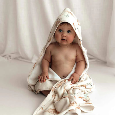 Snuggle Hunny Organic Hooded Baby Towel - Kanga Towel Snuggle Hunny 