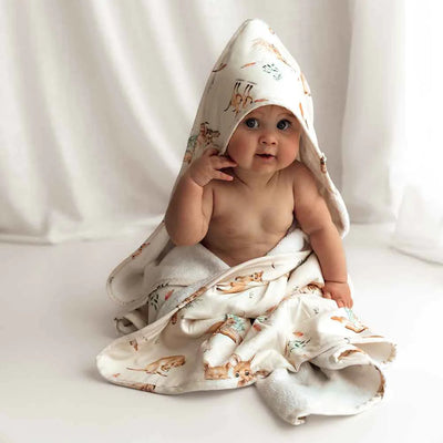 Snuggle Hunny Organic Hooded Baby Towel - Kanga Towel Snuggle Hunny 
