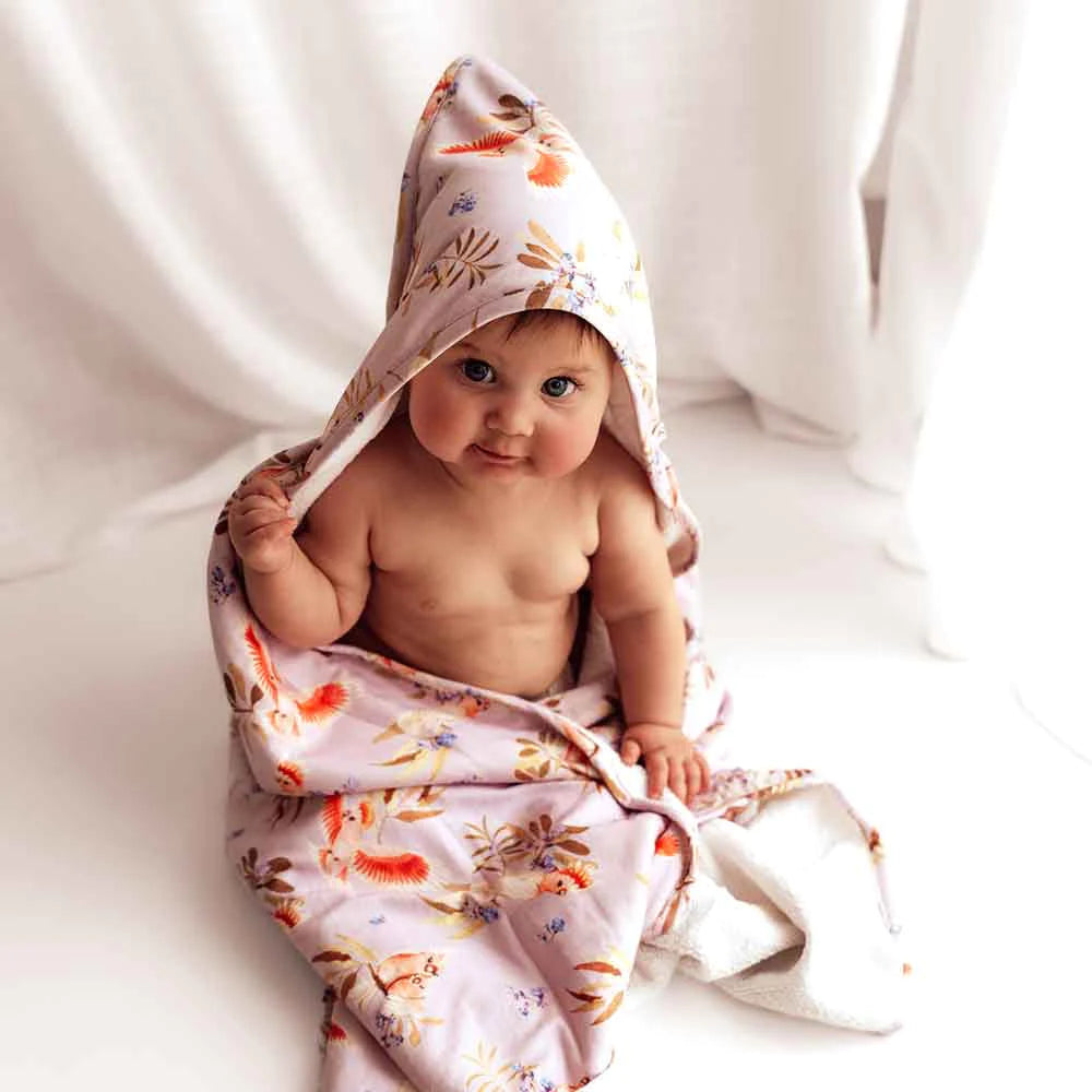 Snuggle Hunny Organic Hooded Baby Towel - Major Mitchell Towel Snuggle Hunny 