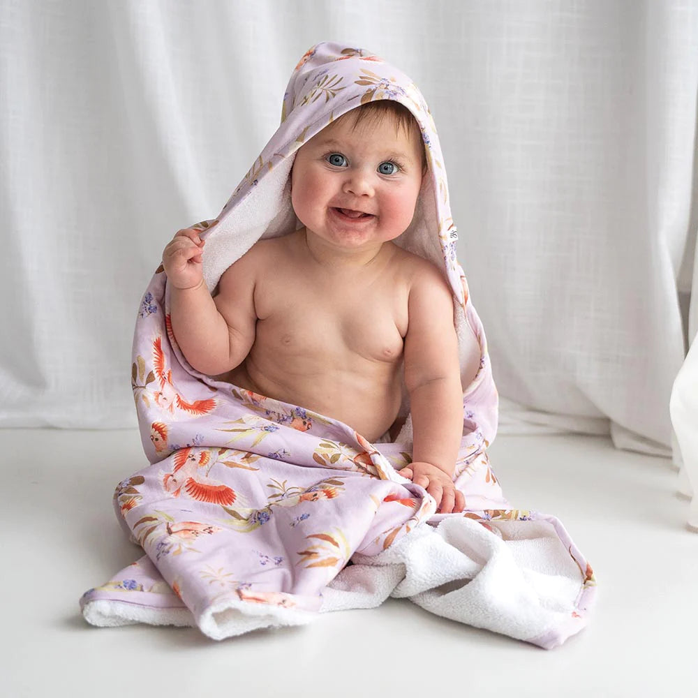 Snuggle Hunny Organic Hooded Baby Towel - Major Mitchell Towel Snuggle Hunny 