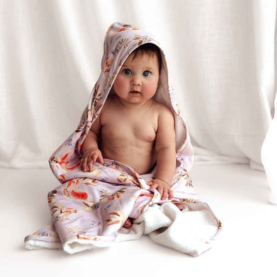 Snuggle Hunny Organic Hooded Baby Towel - Major Mitchell Towel Snuggle Hunny 