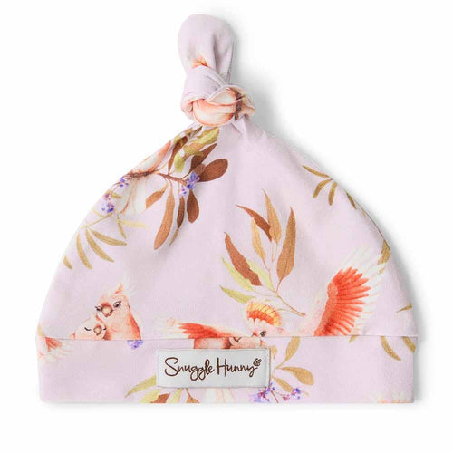 Snuggle Hunny - Organic Knotted Beanie - Major Mitchell