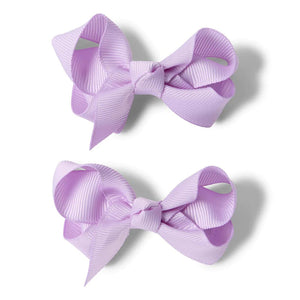 Snuggle Hunny - Piggy Tail Hair Clips - Soft Violet