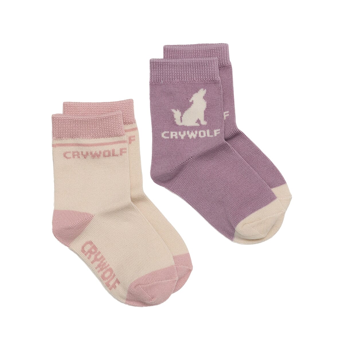 Sock 2 Pack - Lilac/Blush Socks Crywolf 