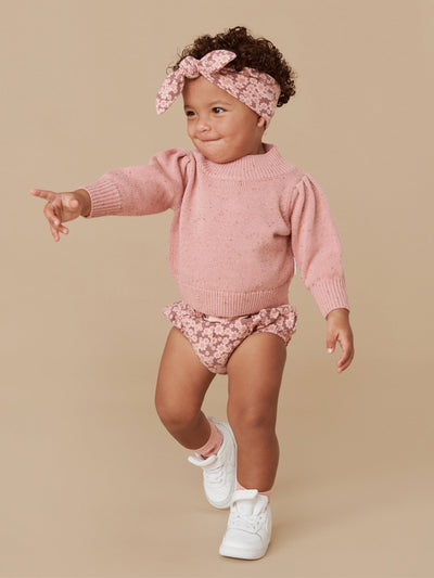 Sprinkles Knit Puff Jumper HB515W23 Knitted Jumper Huxbaby 