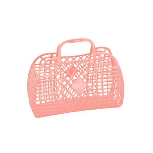 Sun Jellies Retro Basket Mini - Peach