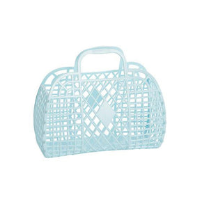 Sun Jellies Retro Basket Small - Blue