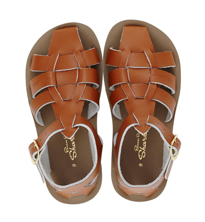 Sun-San Shark Sandals - Tan Sun-San Shark Sandals Salt Water Sandals 
