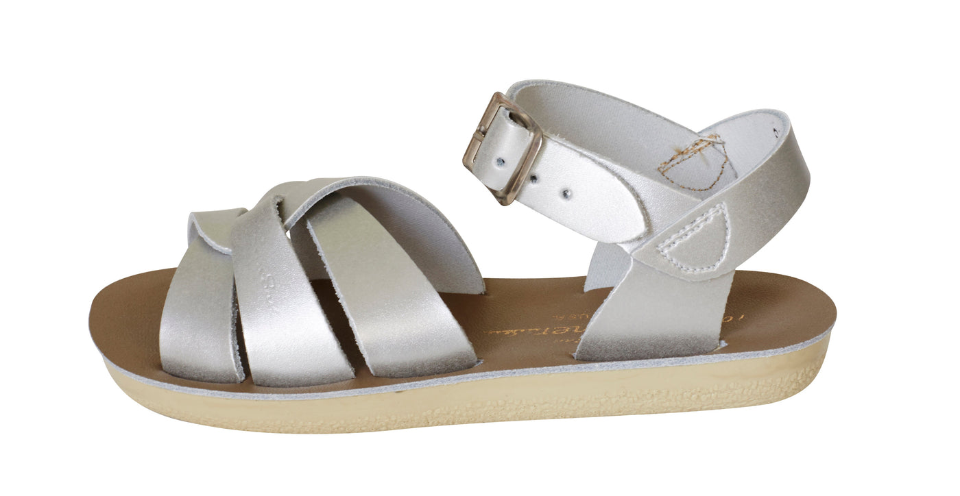 Sun-San Swimmer Sandals - Silver Sun-San Swimmer Sandals Salt Water Sandals 