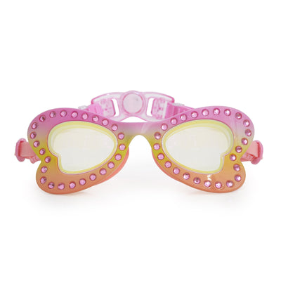 Swim Goggles Flutter Fly - Mango Madness Goggles Bling2o 