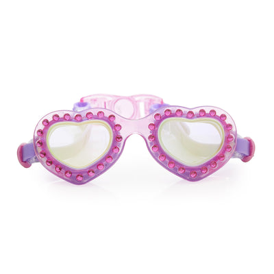 Swim Goggles Heart Throb - First Crush Fuschia Goggles Bling2o 