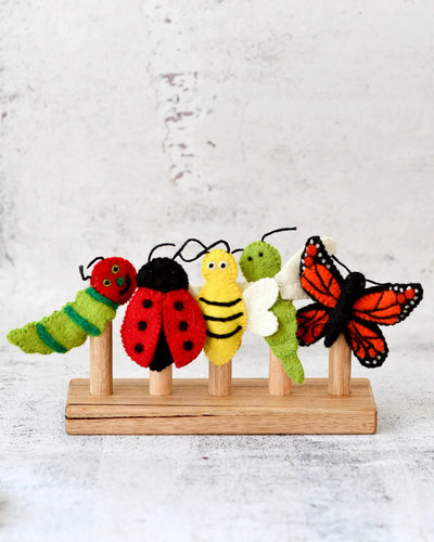 Tara Treasures Finger Puppet Set - Insects and Bugs Finger Puppets Tara Treasures 