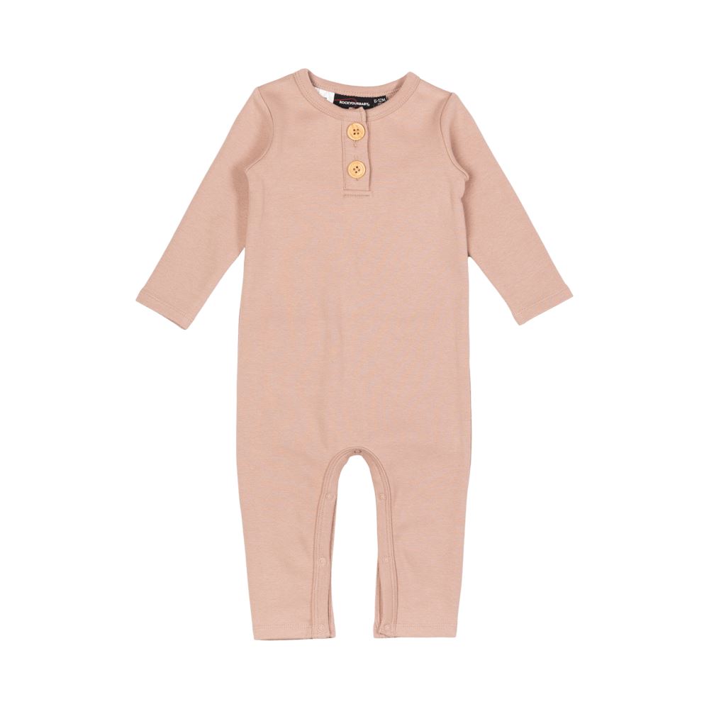 Taupe Playsuit Playsuit Rock Your Baby 
