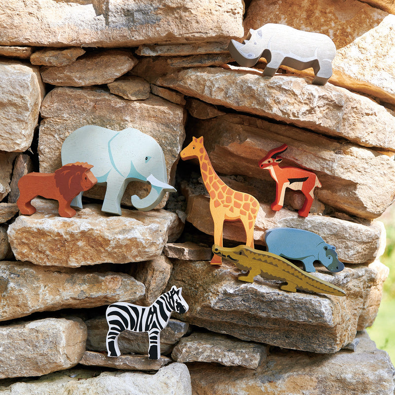 Tender Leaf Toys Safari Set Wooden Toy Tender Leaf Toys 