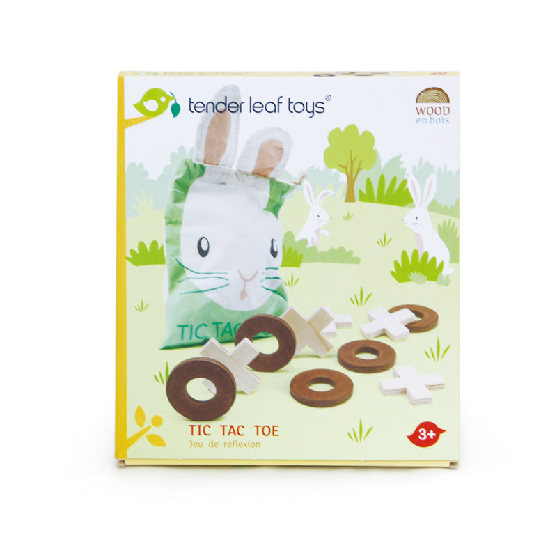 Tender Leaf Toys Tic Tac Toe Game Wooden Toy Tender Leaf Toys 