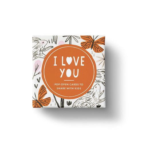 Compendium Thoughtfulls for Kids Pop-Open Cards - I Love You