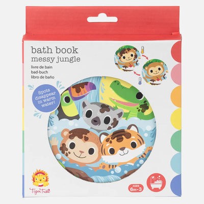 Tiger Tribe Bath Book - Messy Jungle Bath Toy Tiger Tribe 