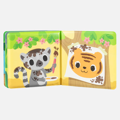 Tiger Tribe Bath Book - Messy Jungle Bath Toy Tiger Tribe 