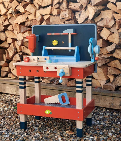 Tool Bench SHOP Wooden Toy Tender Leaf Toys 