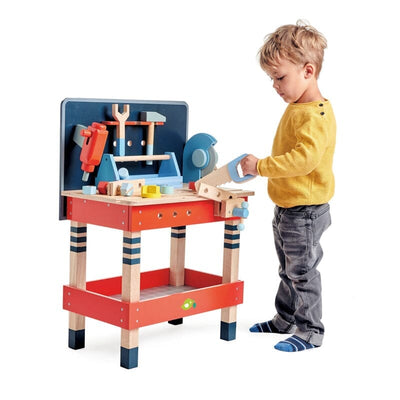 Tool Bench SHOP Wooden Toy Tender Leaf Toys 