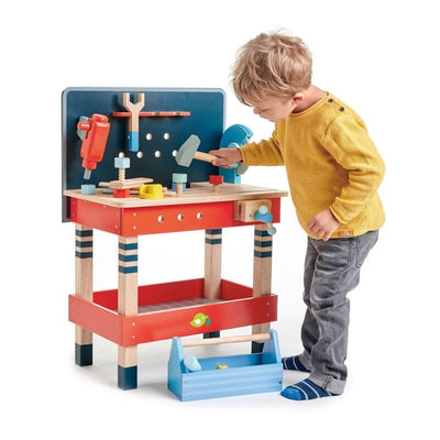 Tool Bench SHOP Wooden Toy Tender Leaf Toys 