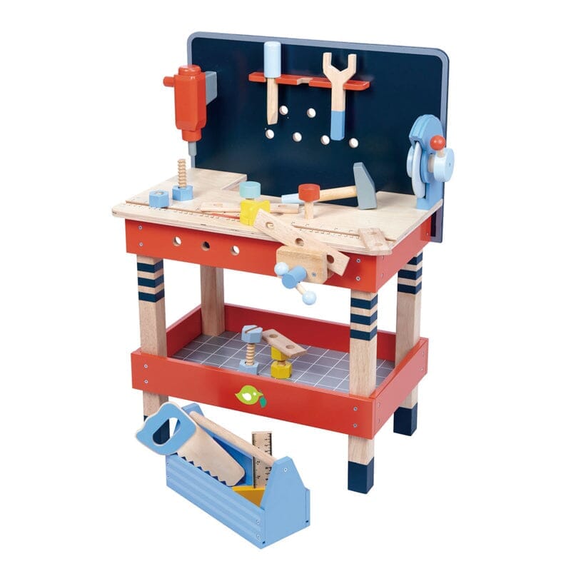 Tool Bench SHOP Wooden Toy Tender Leaf Toys 