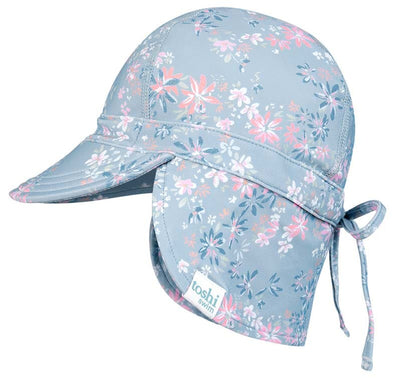 Toshi Baby Classic Swim Flap Cap - Athena Dusk Swim Hats Toshi 