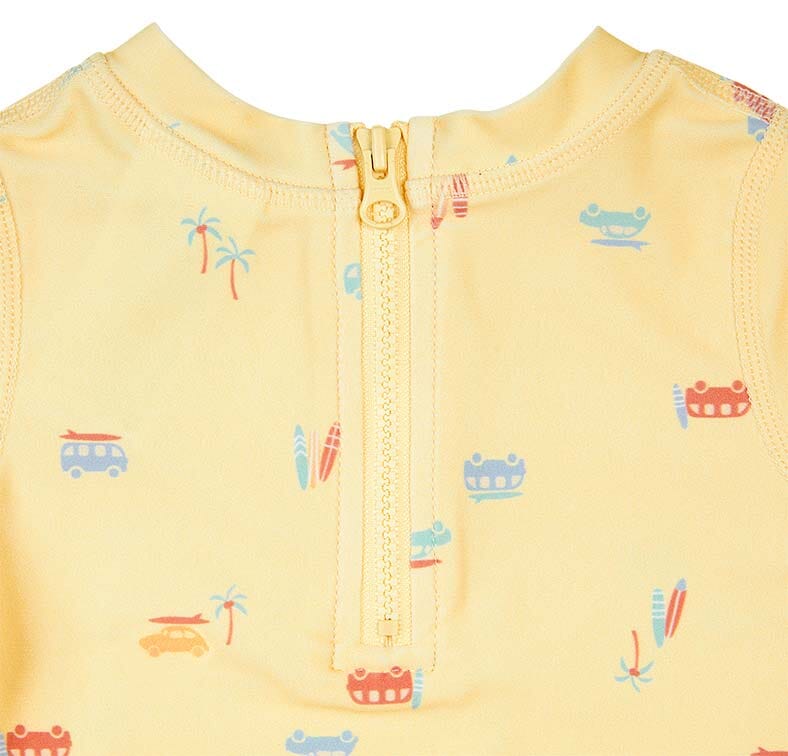Toshi Classic Long Sleeve Onesie - Sunny One-Piece Swimsuit Toshi 