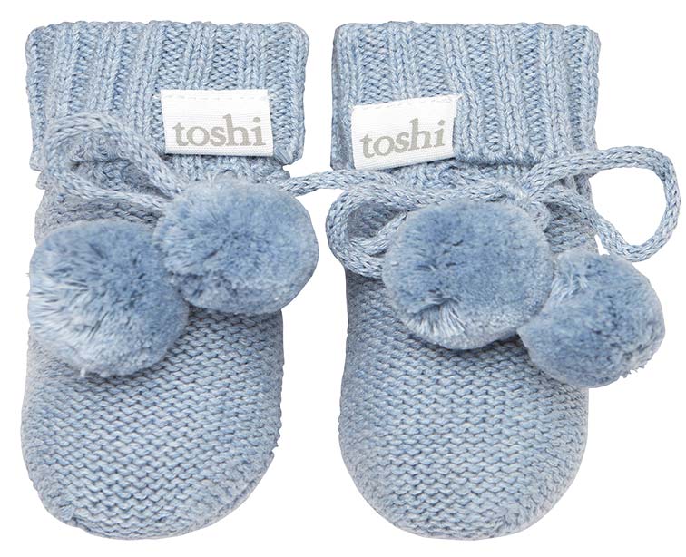 Toshi Organic Booties Marley - Tide Booties Toshi 